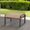 Savannah Outdoor Aluminum Ottoman