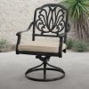 Elisabeth Aluminum Swivel Rocker Plus